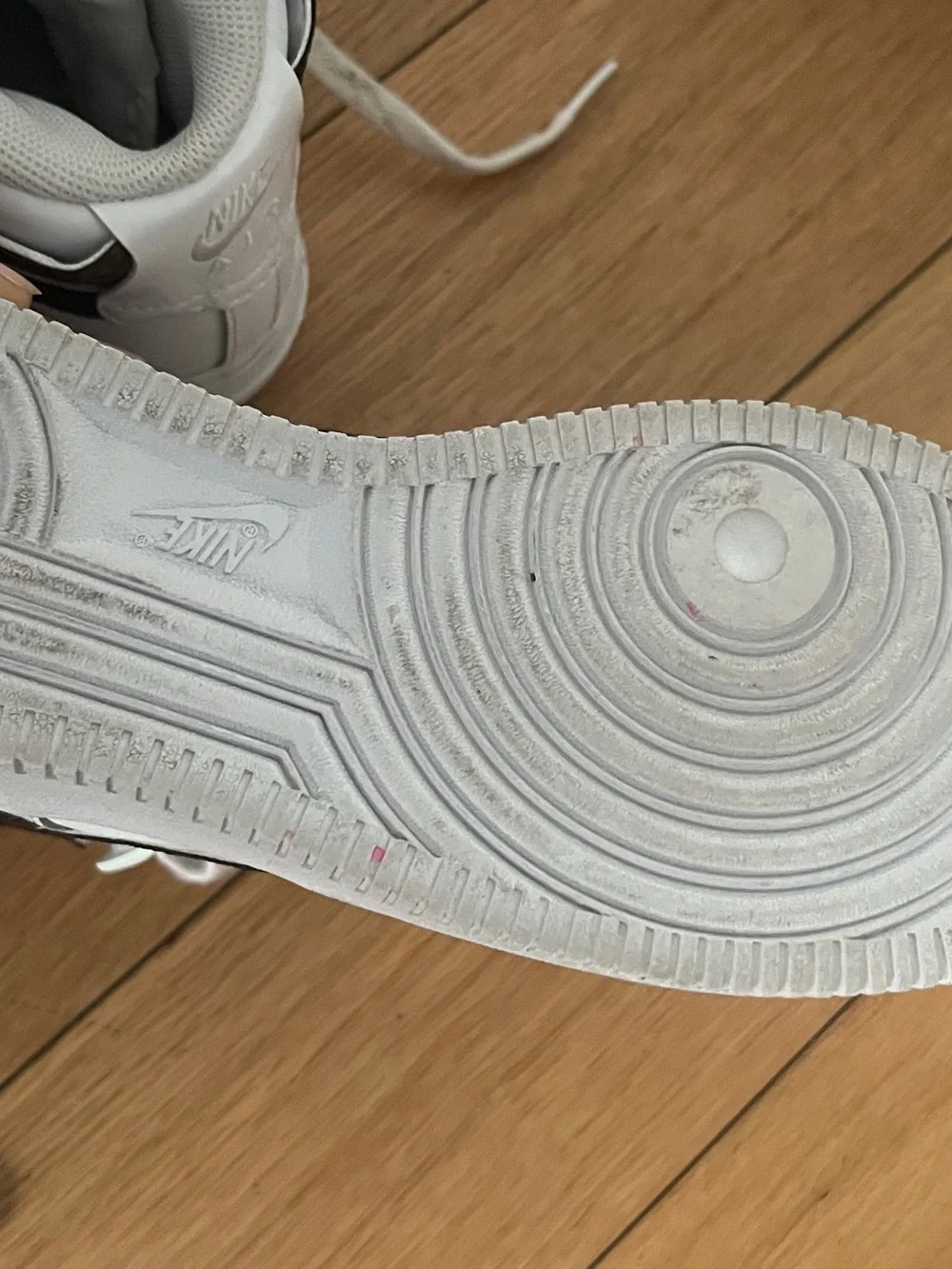 Nike High-Tops with LV Monogram Swoosh